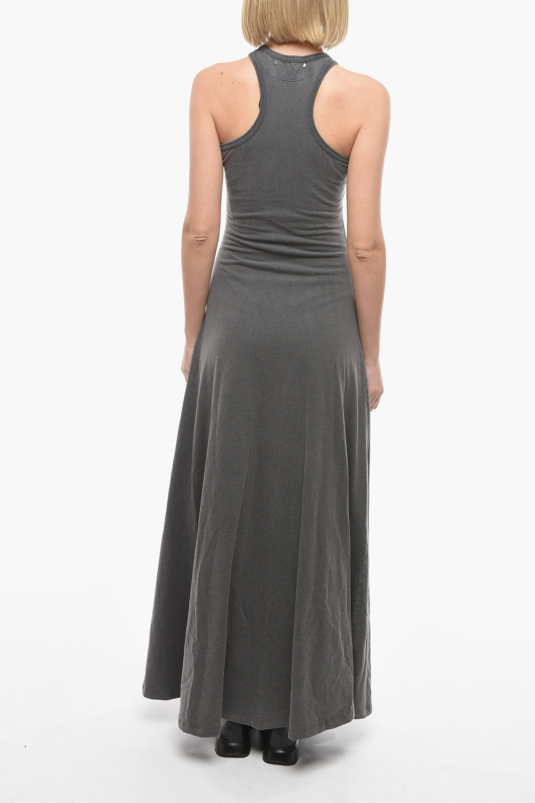 Golden Goose Flared Bottom SINGLET Cotton Tank Dress women Glamood Outlet