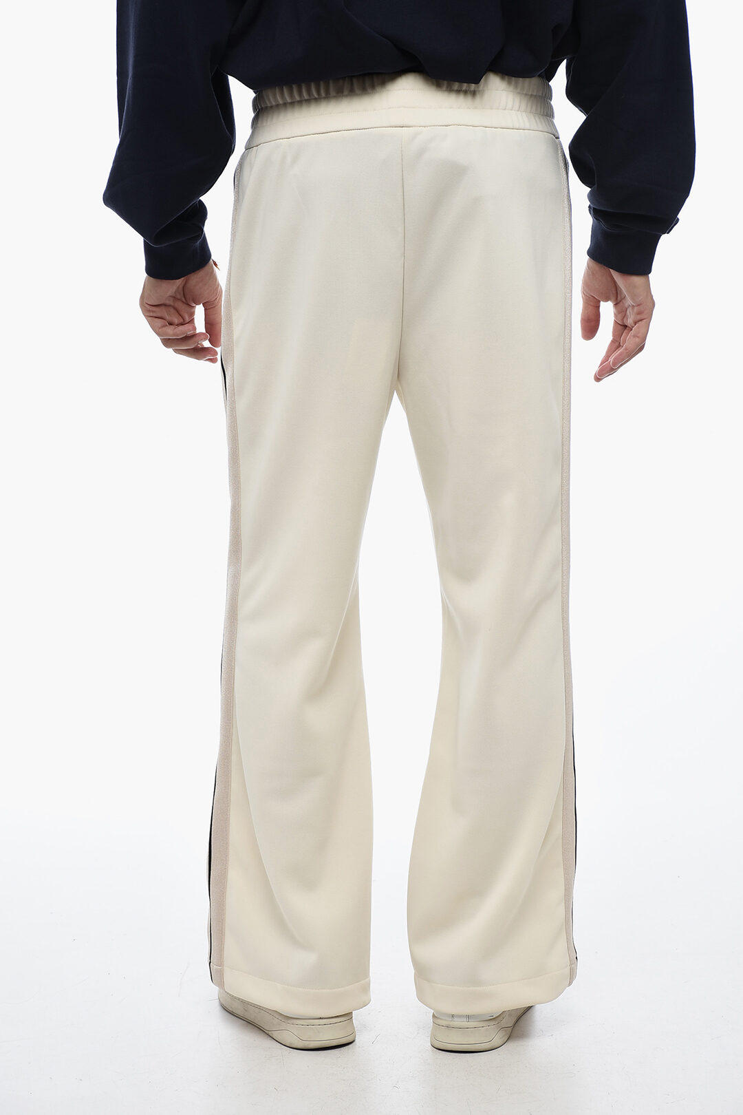 【関税＆送料込み】Palm Angels Knitted Flared Trousers Palm-Angels-Monogram-Flared-