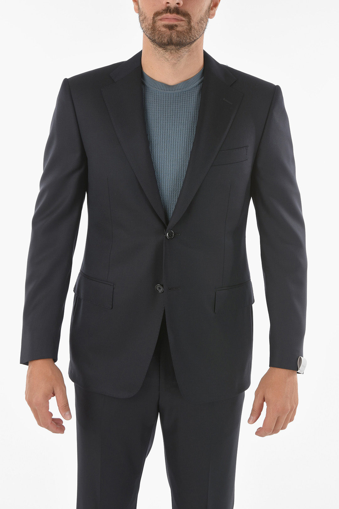 Corneliani FLAWLESS Virgin Wool MANTUA Lined Suit men - Glamood Outlet