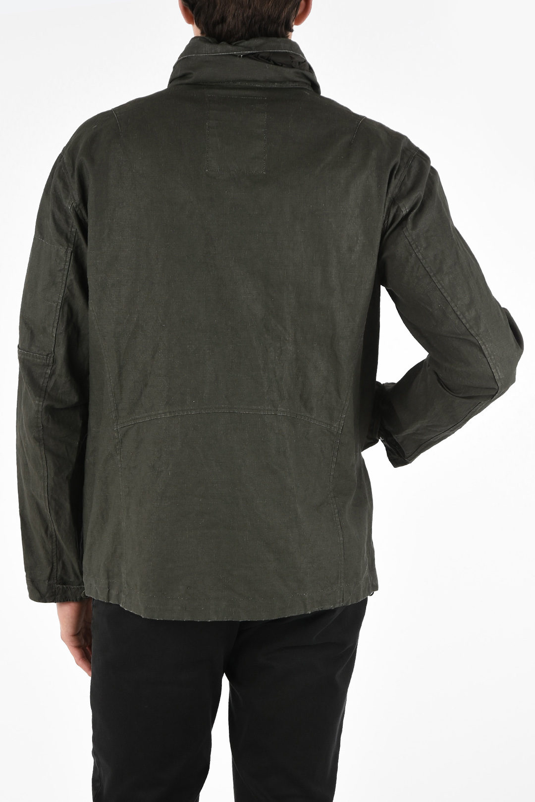 CP Company flax jacket with Extractable Hood men - Glamood Outlet