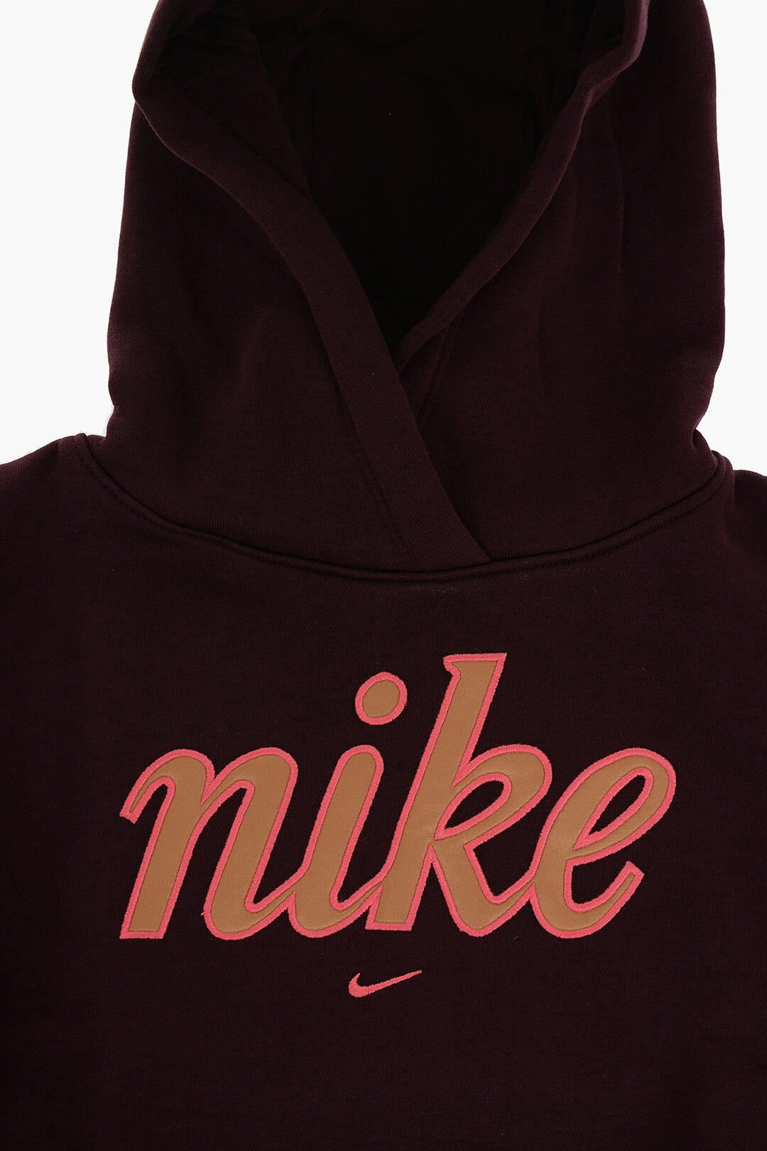 Nike KIDS Fleeced Cotton CLUB FLC BXY PO Hoodie with Logo Embroidery girls Glamood Outlet