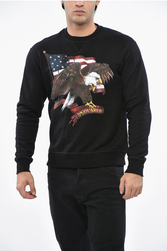 Fleeced-Cotton Crew…