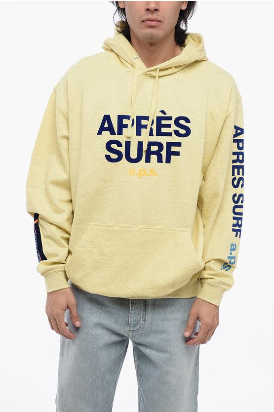 Après Surf Fleeced Cotton Hoodie With Bandana Motif