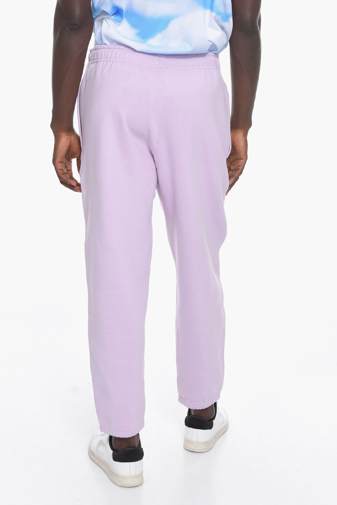 Nike Fleeced-Cotton Joggers with Drawstring on the Waist men