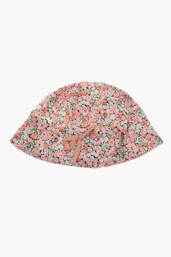 BONPOINT FLORAL-MOTIF COTTON BUCKET HAT
