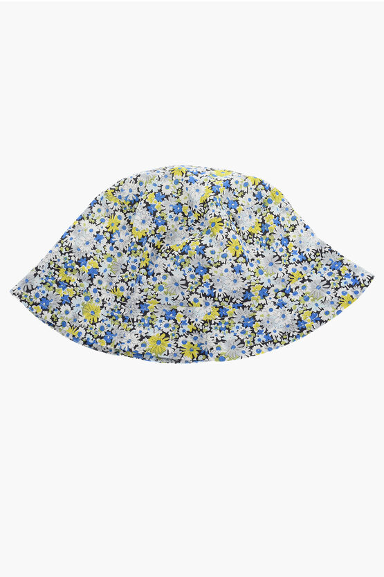 BONPOINT FLORAL-MOTIF COTTON BUCKET HAT