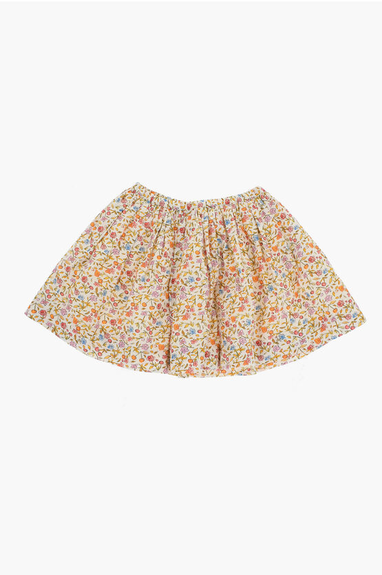Bonpoint Floral- Motif Jupe Suzon Flared Skirt