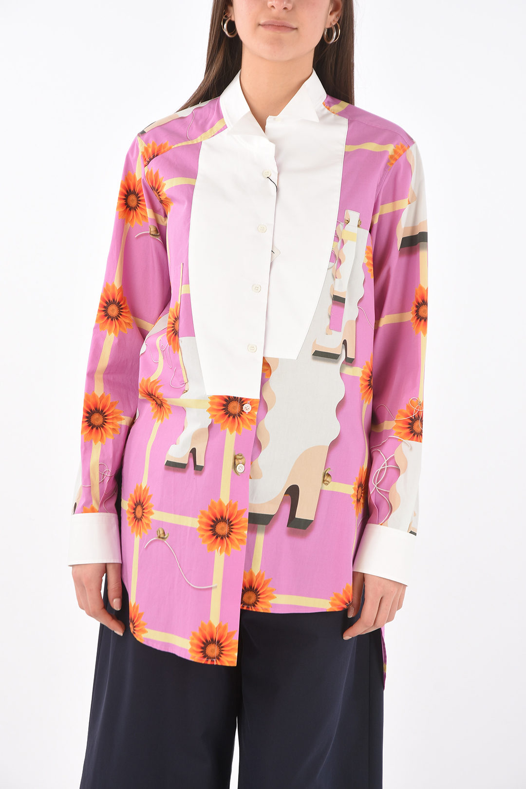 Loewe Floral Patterned Asymmetric 
