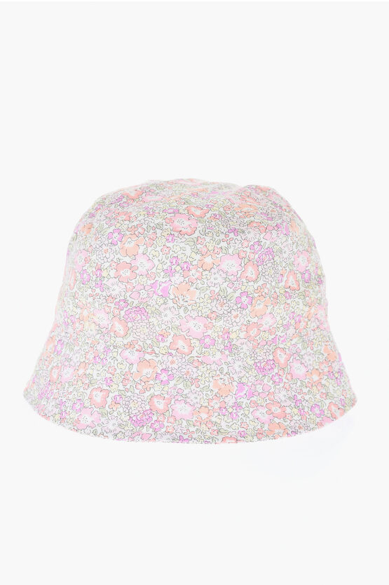 BONPOINT FLORAL PATTERNED LIGHTWEIGHT COTTON BUCKET HAT