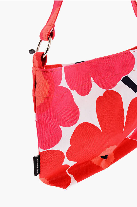 Marimekko Floral Patterned UNIKKO Canvas Crossbody Bag women - Glamood  Outlet