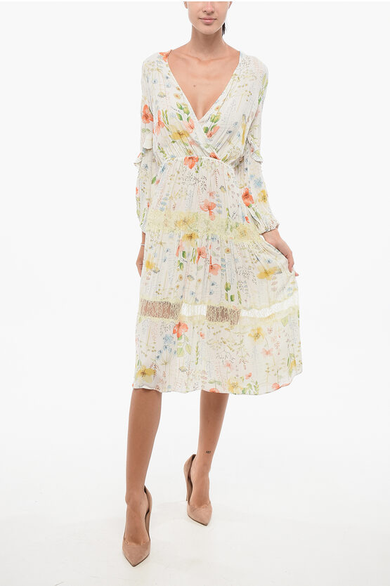 Floral Pleated Dres… - image