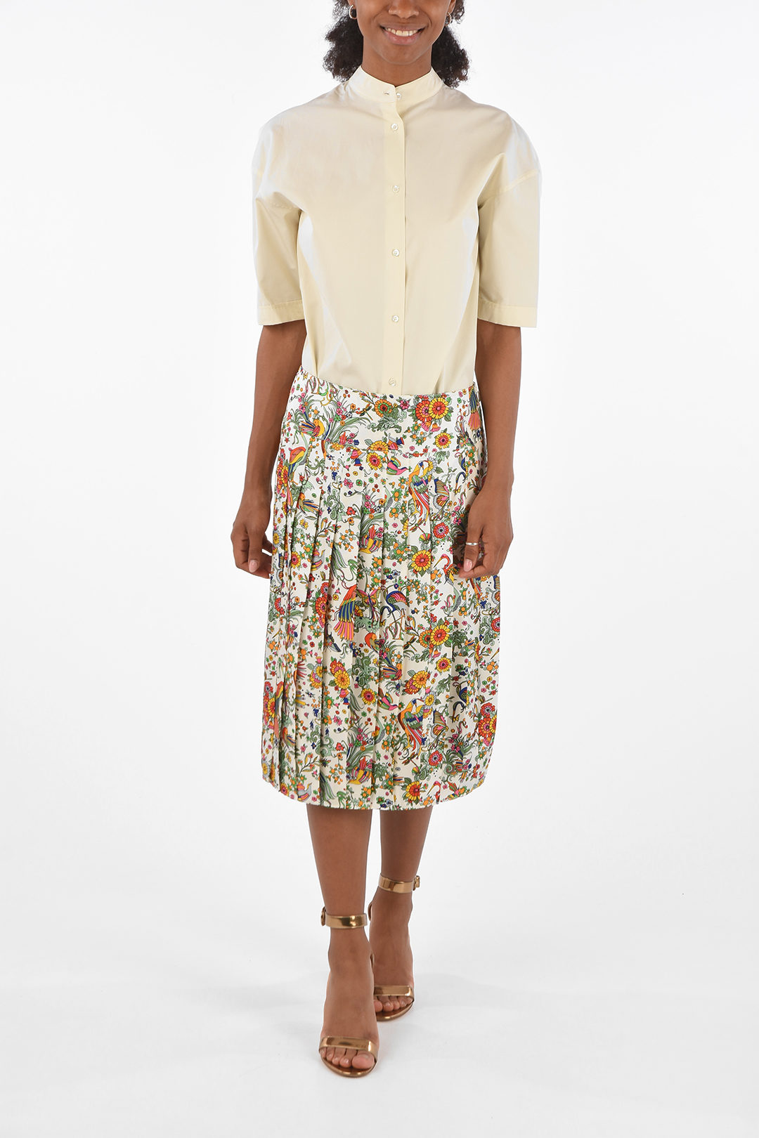 Tory burch discount silk skirt