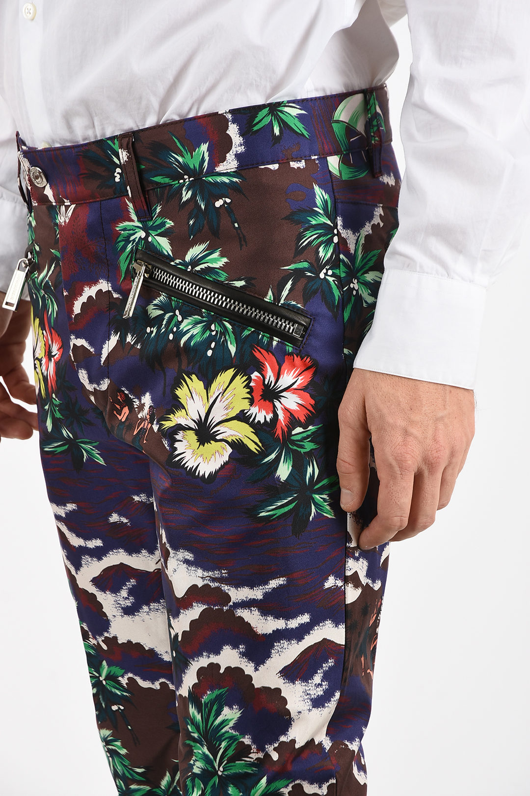 Slim Teal Jacquard Floral Suit | boohooMAN USA