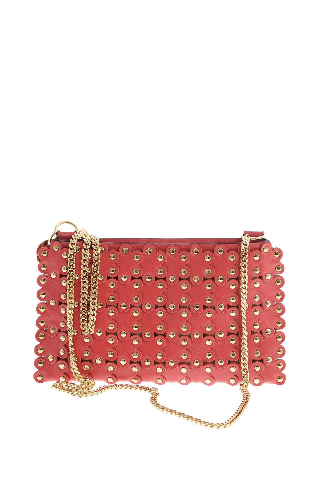 Red studded bag sale