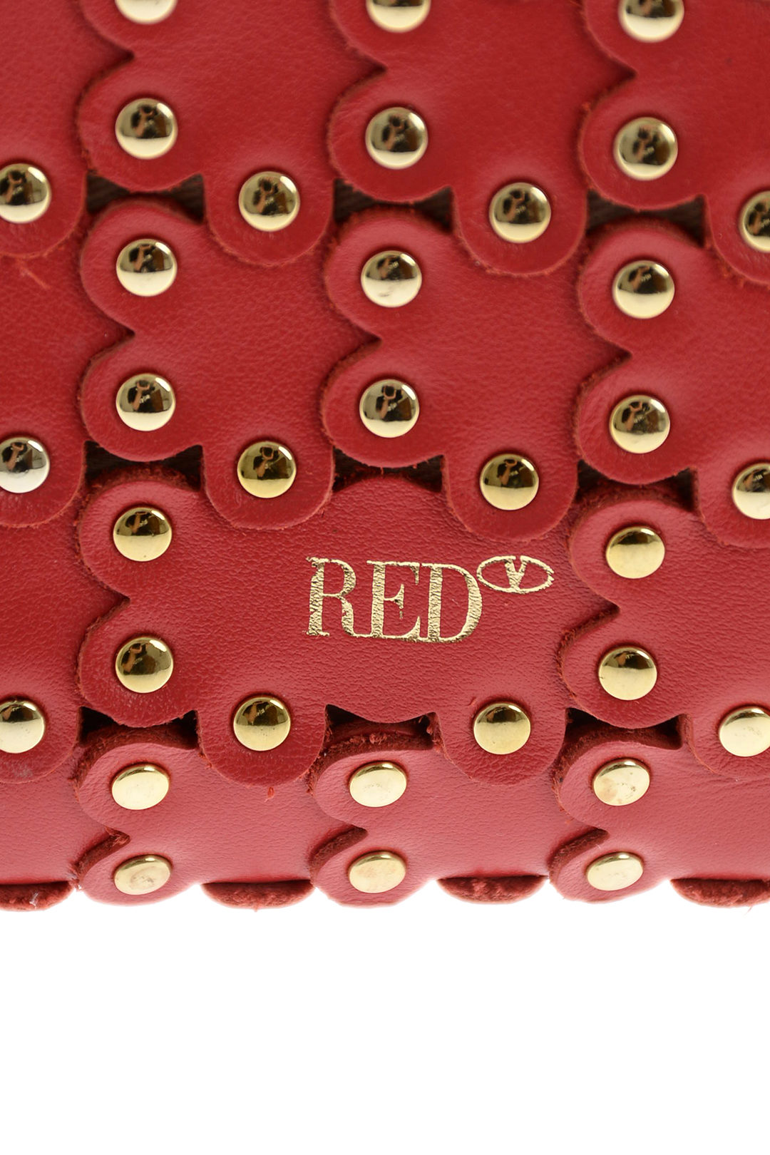 Red Valentino Floral Soft Leather Mini Bag with Studs women
