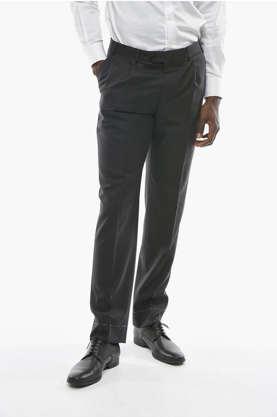 Corneliani Virgin Wool Mantua Pants