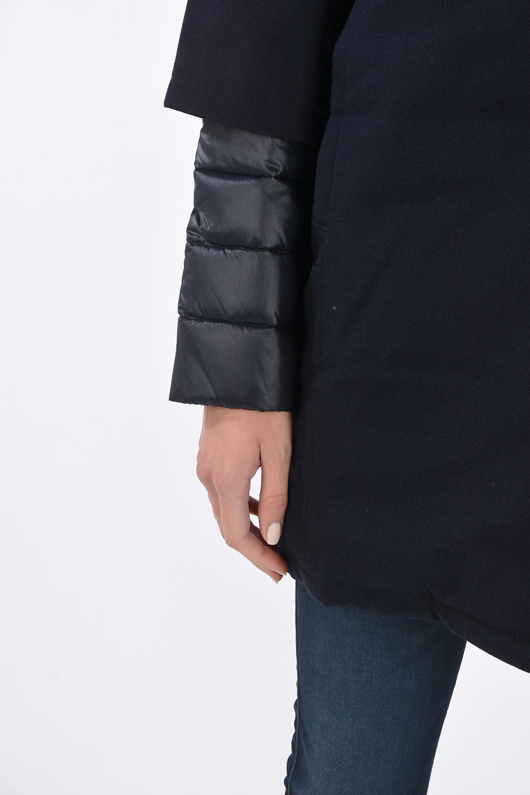 Duvetica Fox Fur Application EILIDH Unstructured Down Jacket women