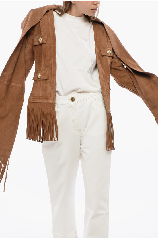 Balmain White Trouser