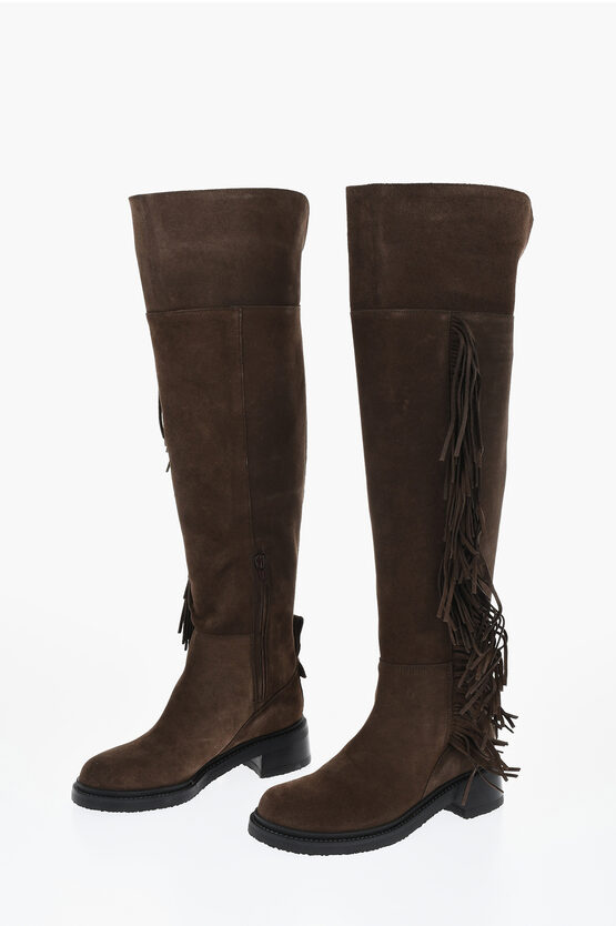 See By Chloé Joice Suede Knee-high Boots