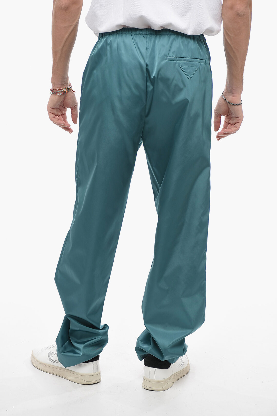 grancy Button Layered Nylon Pants（Midnight Layered Culottes