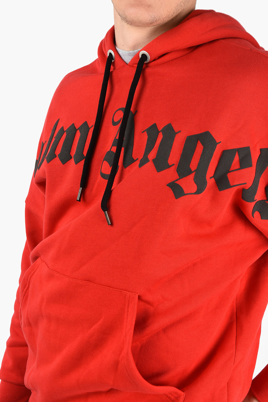 Hooded Sweatshirt Palm Angels All Over Print Hoodie Palm Angels