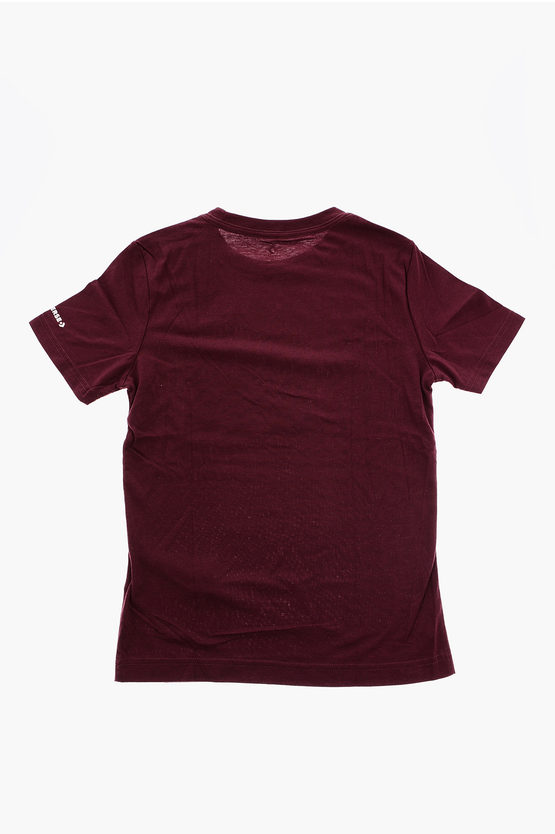 Front Printed Crew-neck T-Shirt