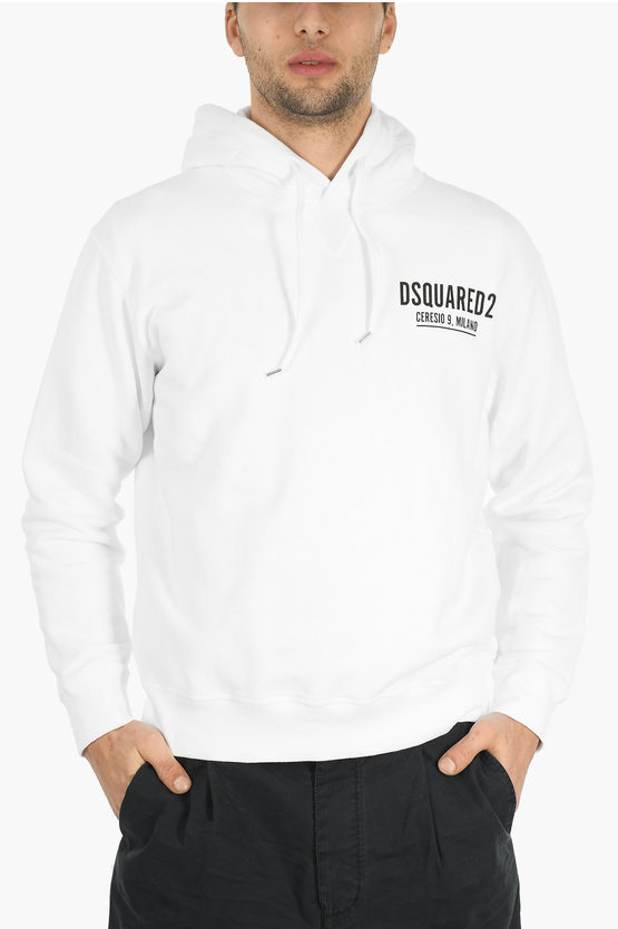 Dsquared2 Front Printed Logo Cool Fit Hoodie