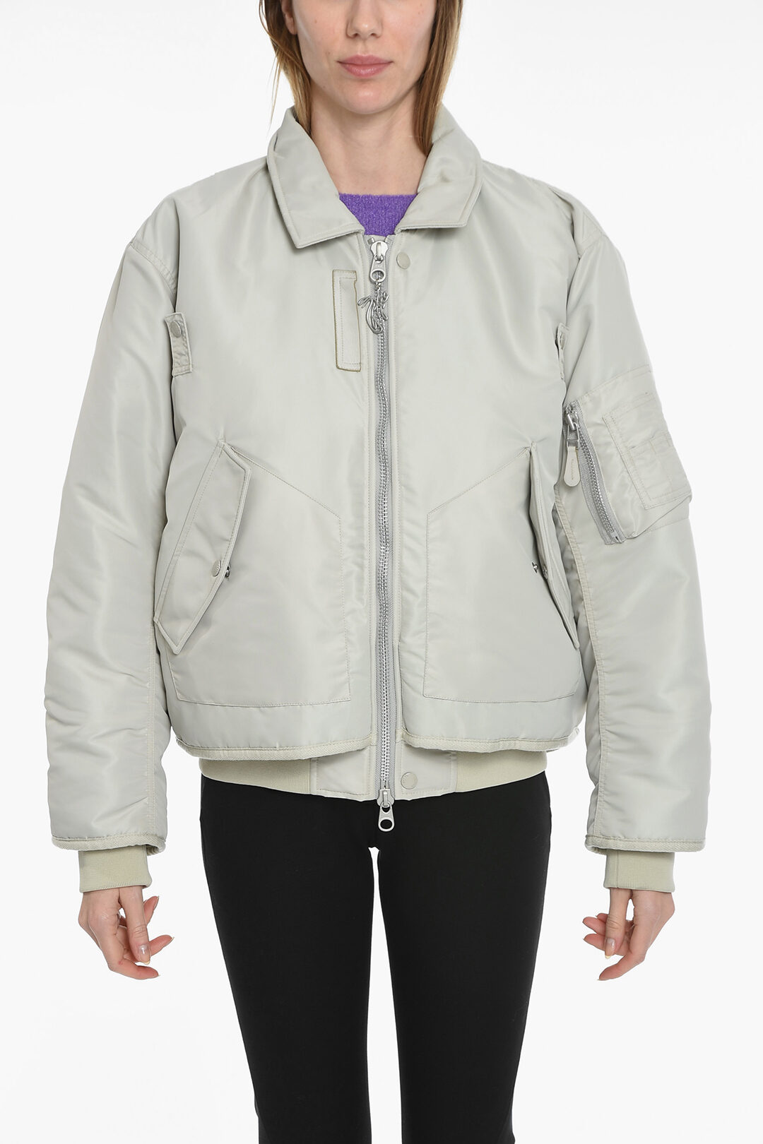 Eytys Outerwear Eytys Puffer Jacket Eytys Front Zipped FROST