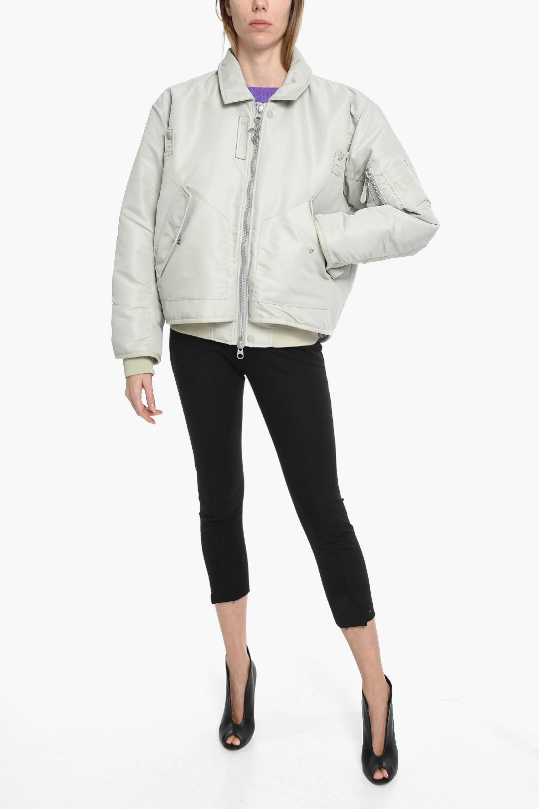 Eytys Front Zipped FROST Padded Bomber Jacket women Glamood Outlet