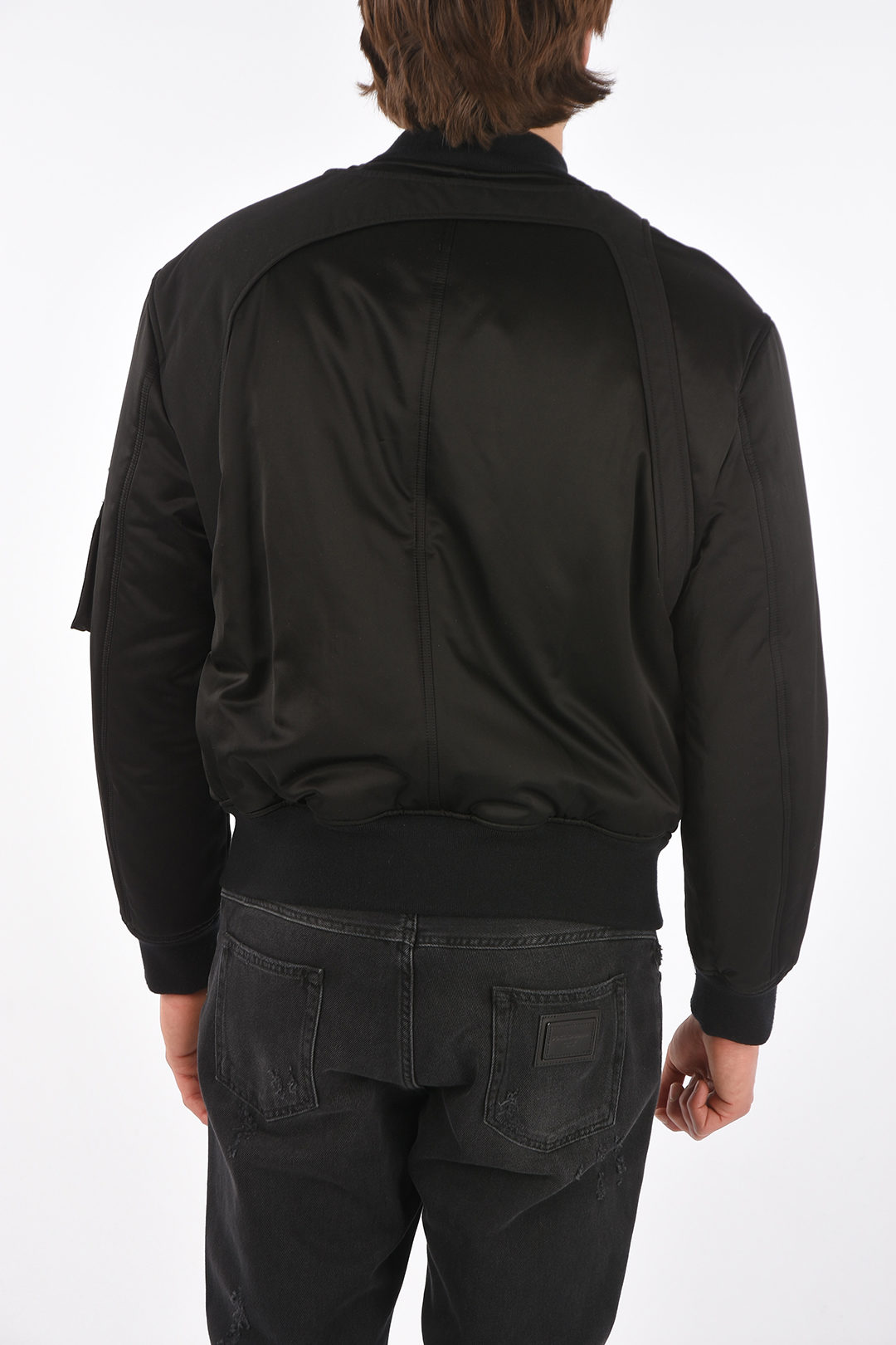 ボトムスその他 Alexander Mcqueen Double-Breasted Jacket With Voluminous Women's Double-breasted Jacket in Black | McQueen US