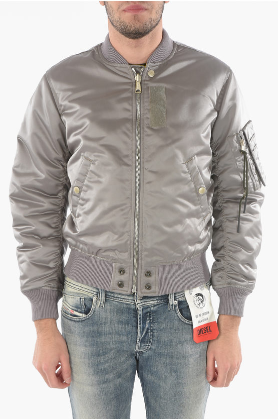 reversible padded bomber jacket