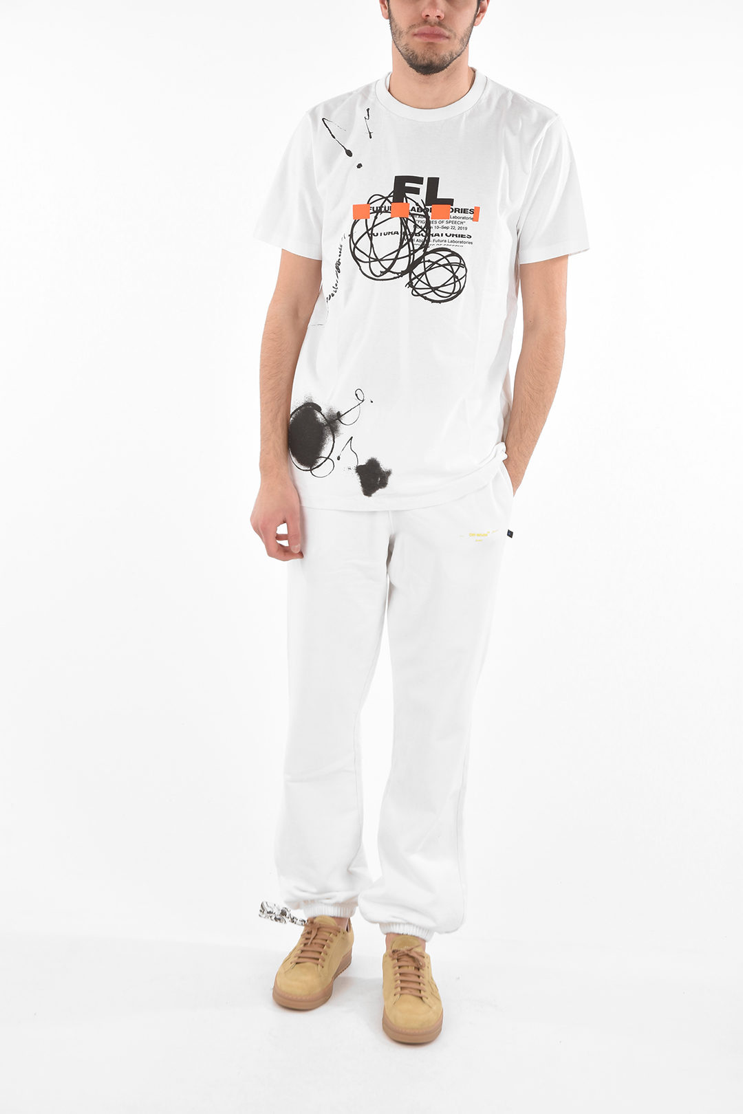 futura laboratories　tシャツ　FL