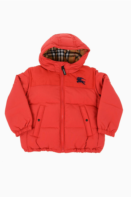 Burberry KIDS full zip Down jacket boys - Glamood Outlet