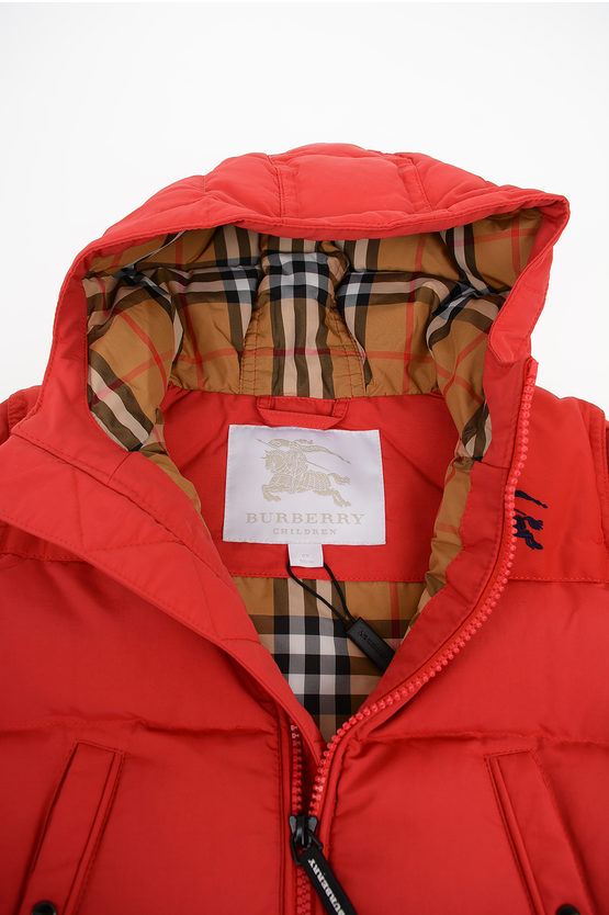 Burberry KIDS full zip Down jacket boys Glamood Outlet