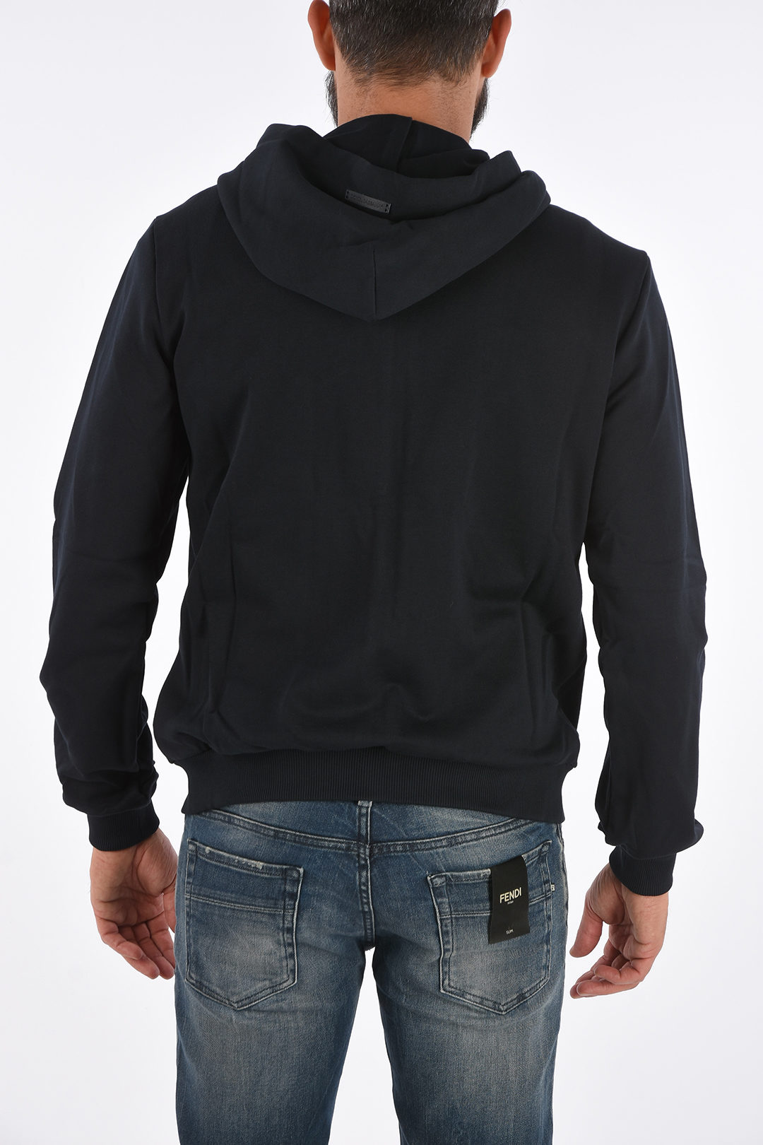 Dolce & Gabbana Full zip hoodie sweatshirt men - Glamood Outlet
