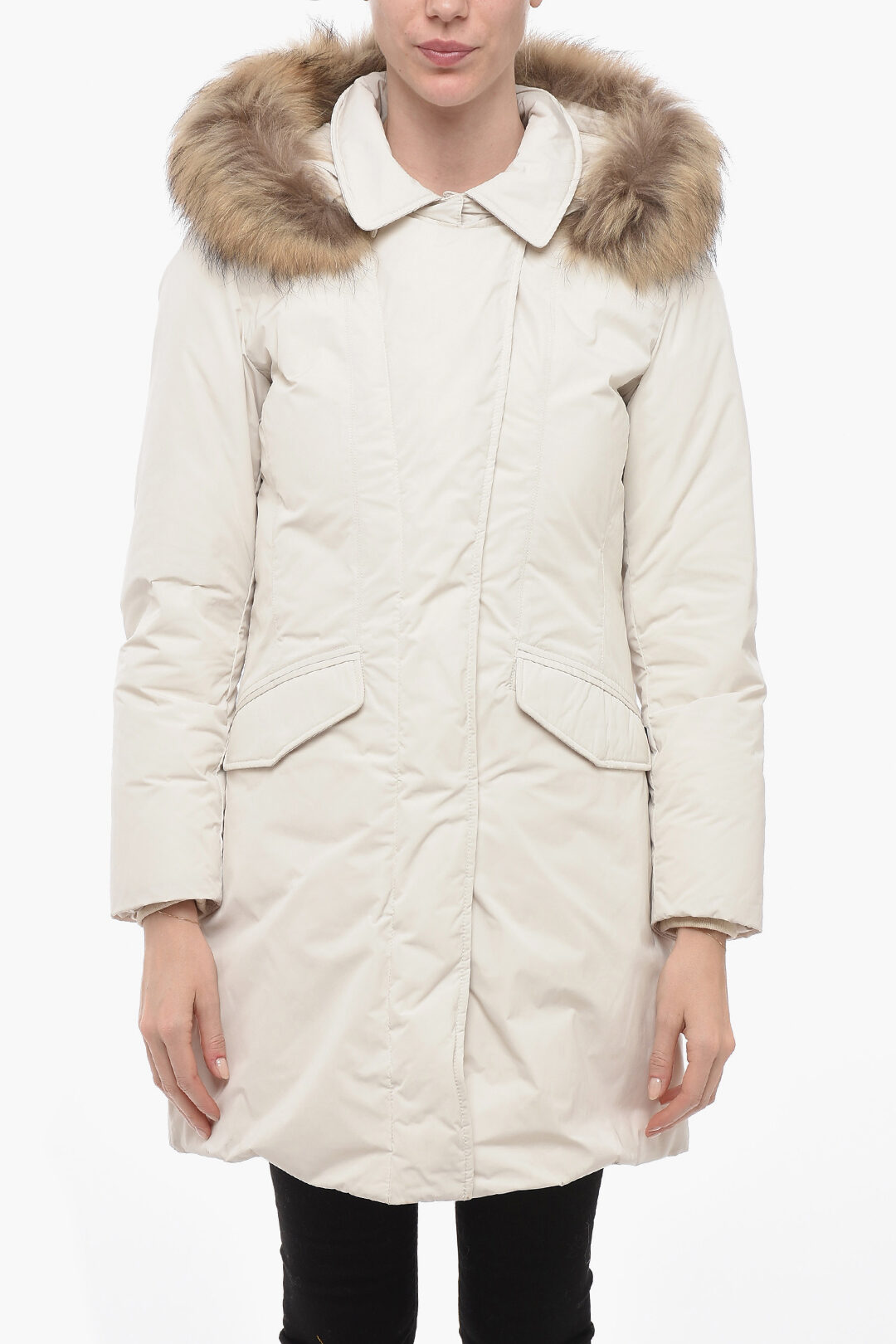 Vail Coat Damen Parka Modern Woolrich Furred Detail MODERN