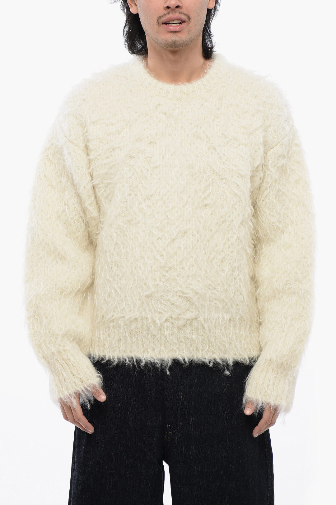 fluffy mens sweater