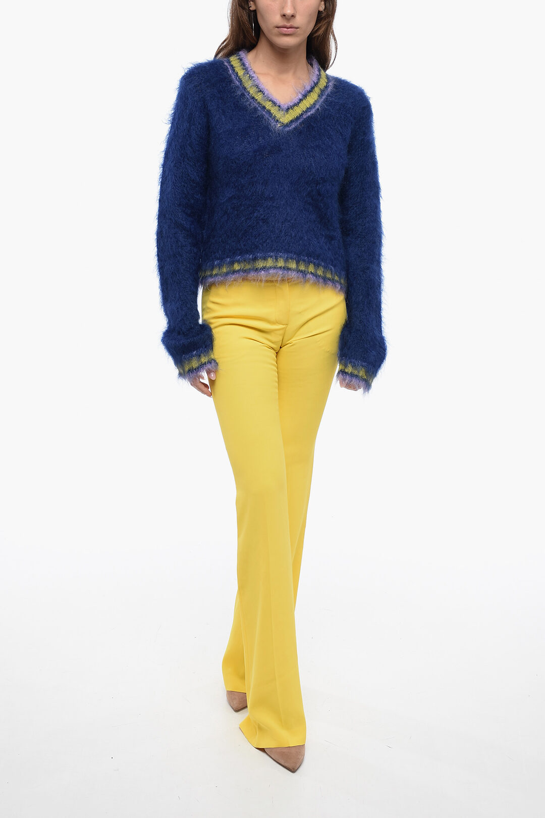 トップス Marni Fuzzy Wuzzy Mohair Sweater Marni // Mohair Fuzzy Wuzzy Sweater – VSP Consignment
