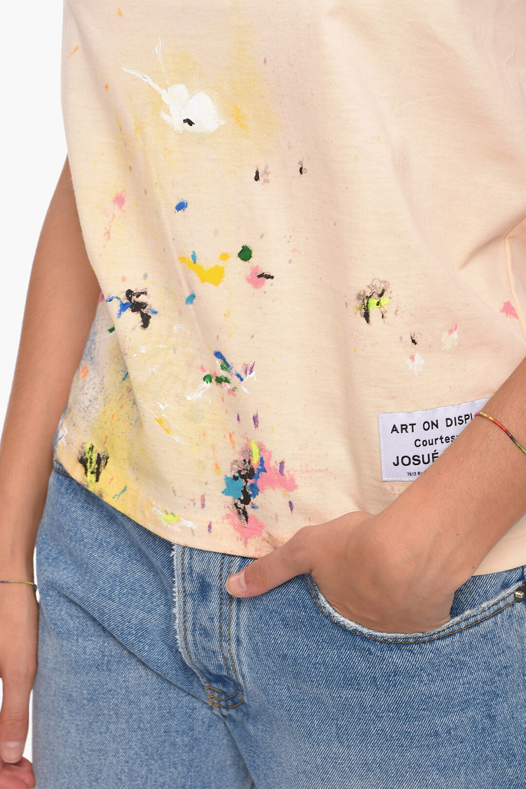 Pretty Pastel Paint Splatter Painting Art' Women's T-Shirt