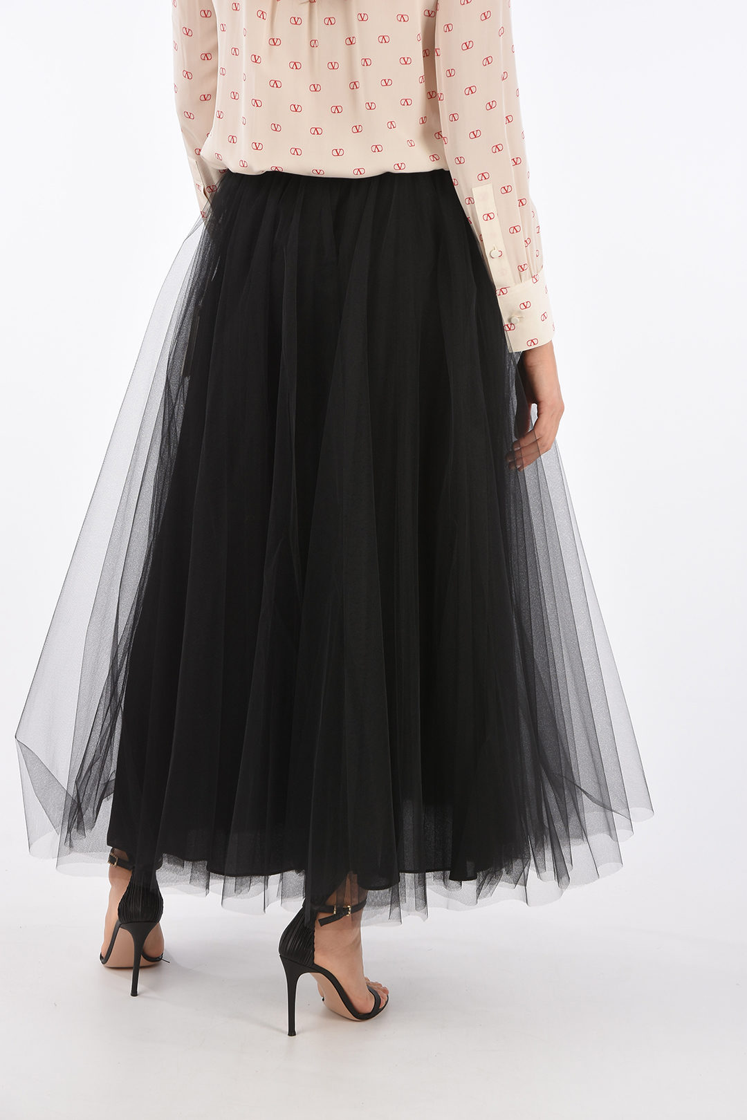 スカート VALENTINO SS25 Valentino Skirts (6B3DD18L 94C558) Valentino GARAVANI Tulle Circle Skirt women - Glamood Outlet