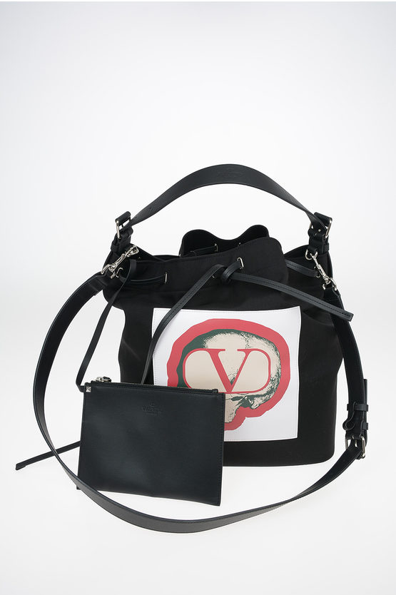 Valentino x Undercover UFO Print Waist Bag Black & White