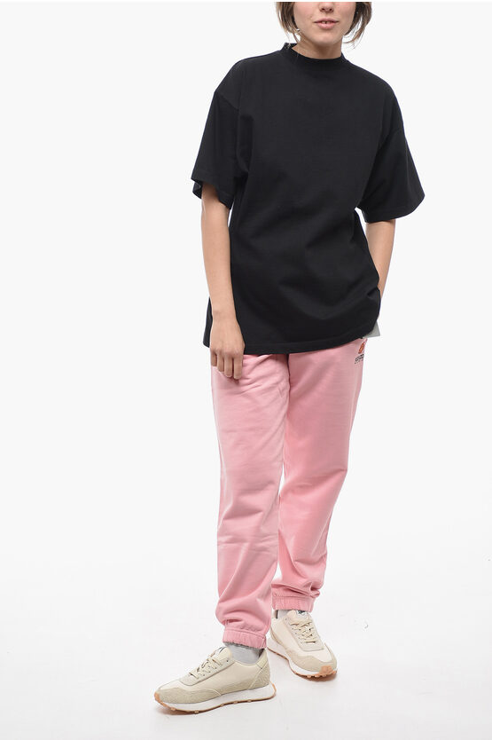 Balenciaga GARDE-ROBE Slim Fit Cotton T-Shirt women - Glamood Outlet