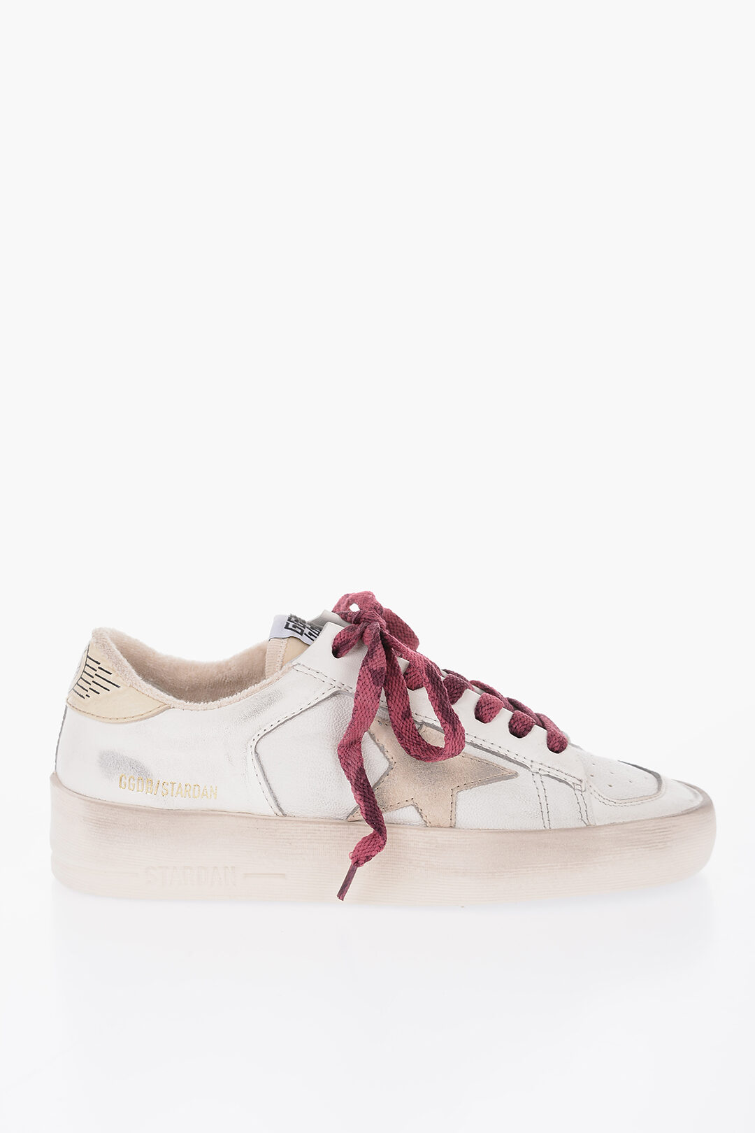 Golden Goose GGDB Leather STARDAN Low top Sneakers with Contrasting Laces women Glamood Outlet