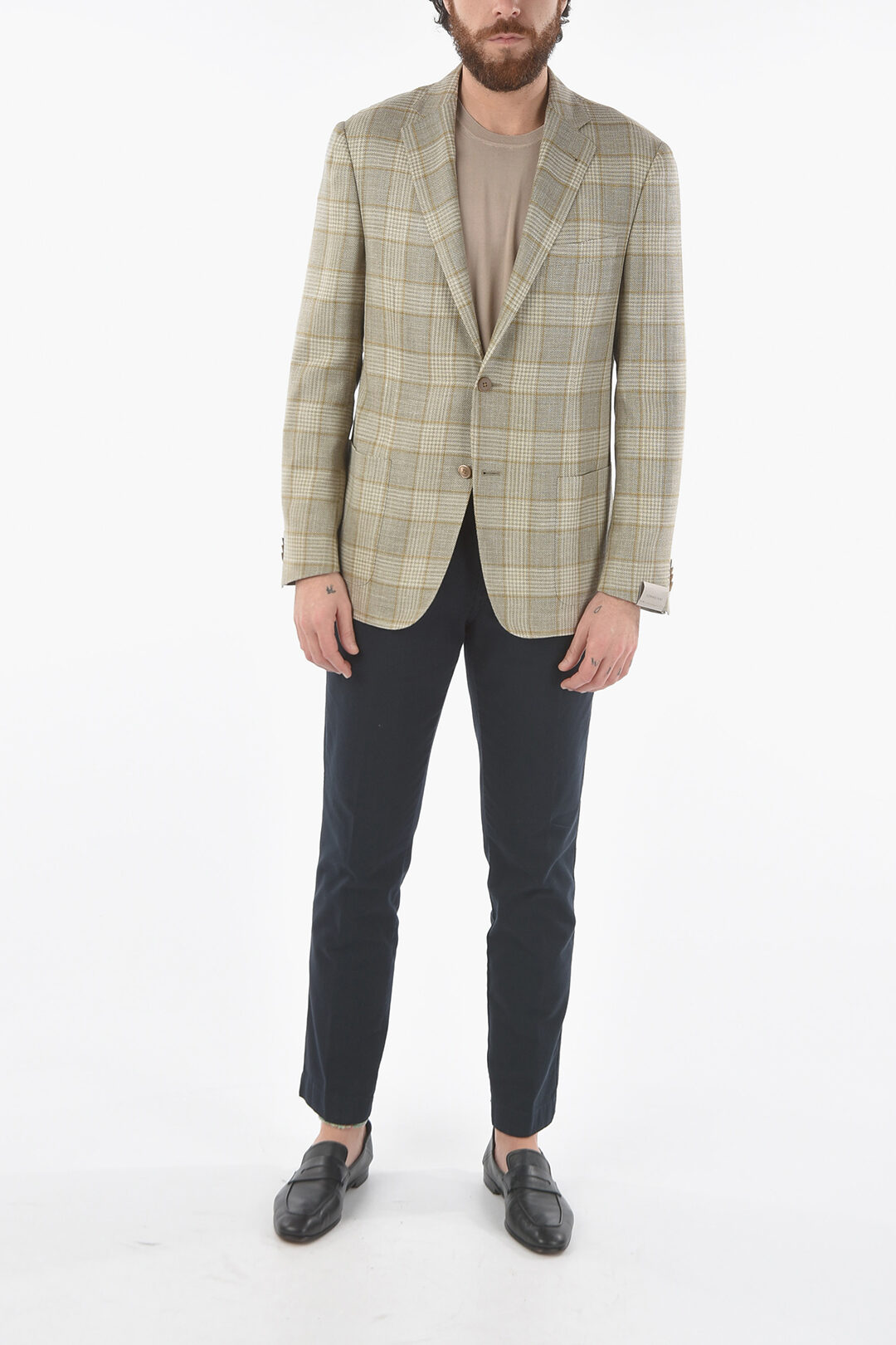 GREMBIULE TEXANO QUADRI BLU. Abbigliamento Da Commercio E Ospitalità - Foto 2