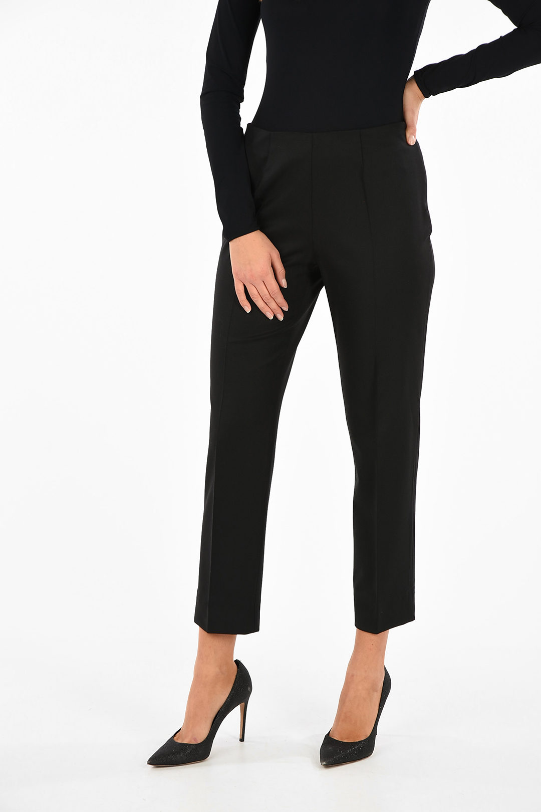 Metradamo GIAPPO+ side-zip fastening straight pants women - Glamood Outlet