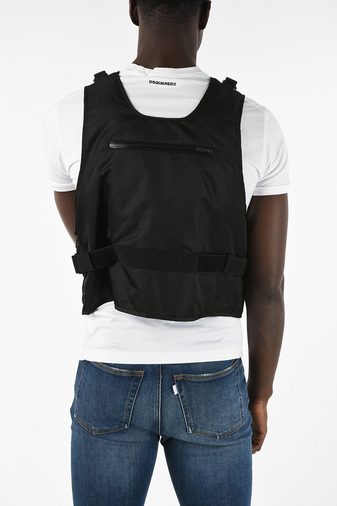 Nilmance Gilet Destrutturato Multitasche uomo - Glamood Outlet