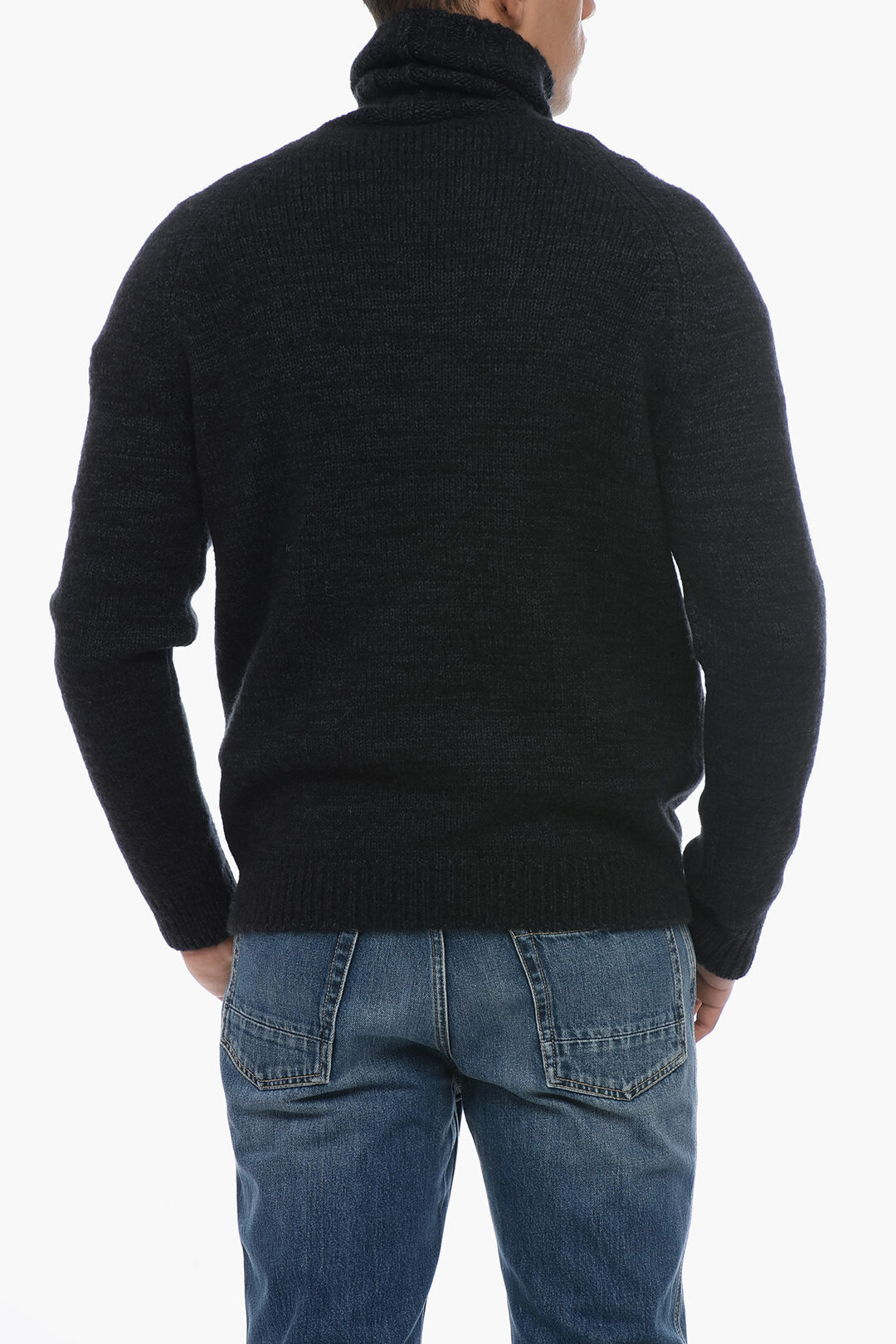 Armani GIORGIO Turtleneck Cashmere Blend Pullover men Glamood Outlet