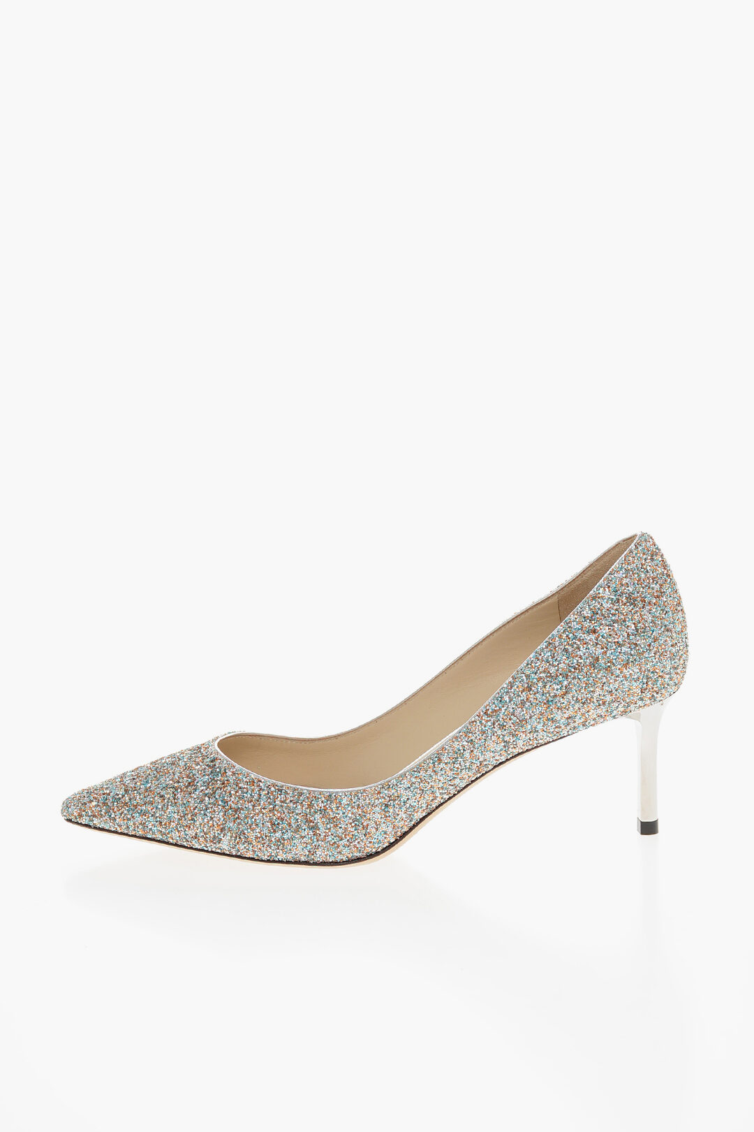 Glittery Leather ROMY Pumps 6cm