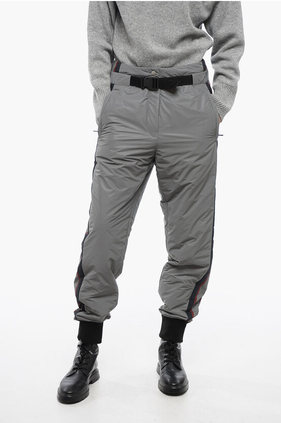 Dior Glittery Ski Pants With Side Logoed Print