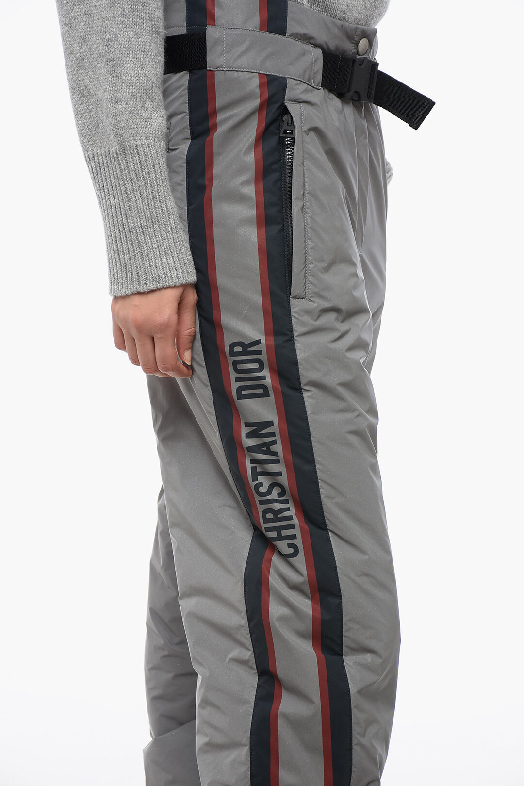【関税&送料込】Dior Dioralps Ski Pants DiorAlps Fitted Ski Pants White Technical Fabric | DIOR